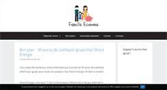 Desktop Screenshot of famille-econome.com
